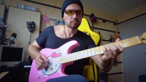 Обзор гитары Squier Hello Kitty с AliExpress