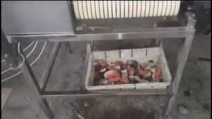 Машина для резки рыбы на стейки