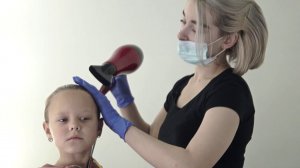 Прическа для девочки (Хвост) Танцевальный Спорт. Бальные танцы.