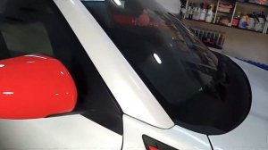 Результат работы с антигравийной пленкой Spectroll