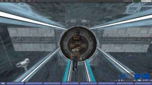 Cliff & Toni's Second Life Visit to Space Station (2/2) (High Definition 1080p)