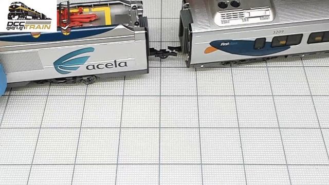 Замена сцепок Acela ROCO 40271