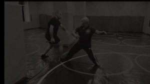 Ножевой бой . Обратный хват. В.Н.Крючков