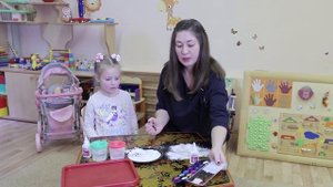 Как Научить Ребёнка Рисовать Солью и Акварелью ?