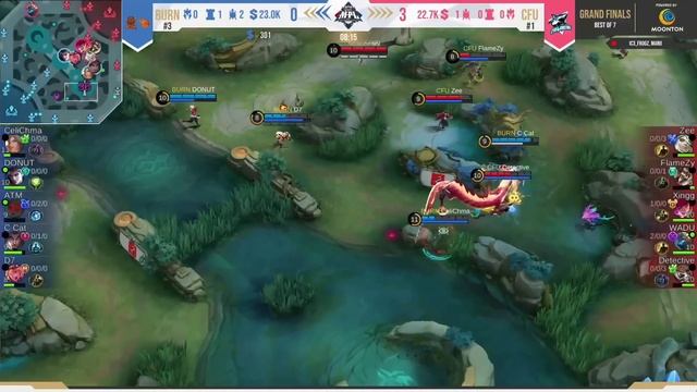 GAME 3 - CFU Gaming vs Burn X Flash - MPL Cambodia Spring 2023 - Grand Finals смотреть онлайн