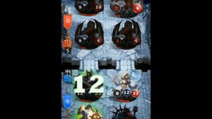 Card Heroes - (Огненная Цитадель #5) Виверна. Ход противника. Без дополнительных карт