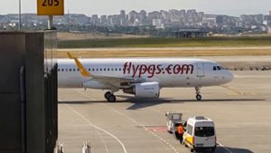 Sabiha Gokcen International Airport - Flight waiting.