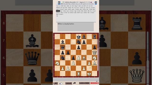 Chessable Masters Play-In - Round: 1.2 || Shamsiddin Vokhidov vs Sanan Sjugirov - March 13, 2023