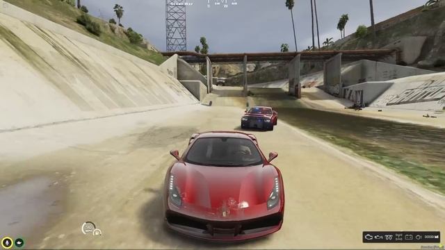 I Became A Getaway Driver In a Ferrari on GTA 5 RP смотреть онлайн