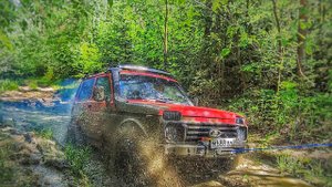 Установил и сразу в бой! Новые лебедка и силовой бампер на Ниву. Тест лебедки Electric Winch 12000