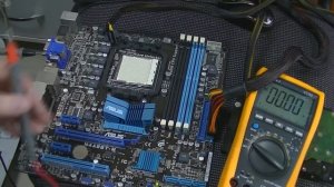 Быстрый ремонт материнской платы ASUS