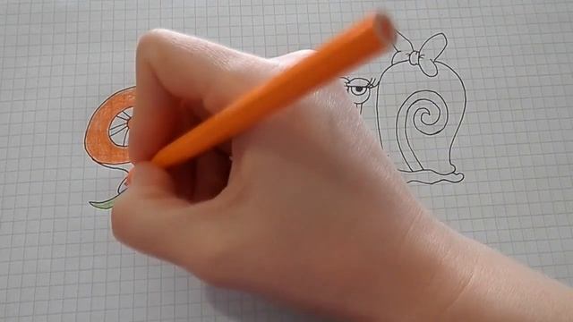 Как нарисовать УЛИТКУ БОБ #104/ How to draw a SNAIL BOB