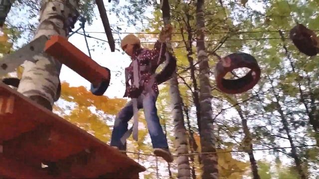 Аттракцион "Парк "Веревка" Чебоксары смотреть онлайн