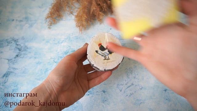 Пасхальный декор своими руками/пасхальный декор из спилов мастер класс
