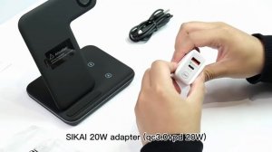 Беспроводное зарядное устройство 3 в одном - Лучшая беспроводная зарядка 2022 года!