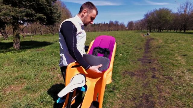 Детское велокресло Thule RideAlong. Проверено путешествием. смотреть онлайн