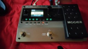 Mooer Ge150 preset patches with modifications. #mooerGE150