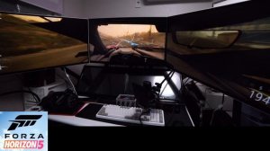 Forza Horizon 5 Triple Monitor Test Methods, pros and cons.
