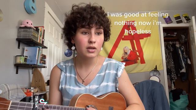 halley’s comet by billie eilish || cover by angie nelson смотреть онлайн