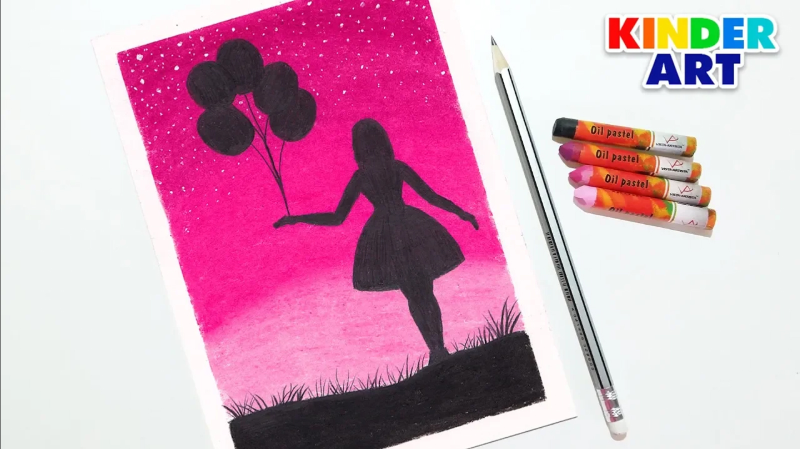 Рисунки для срисовки красками для девочек