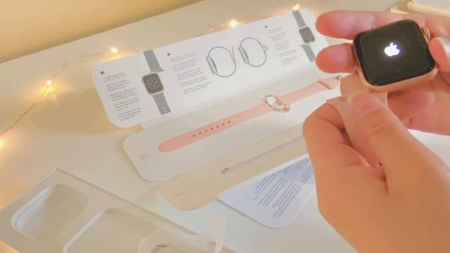 apple watch se unboxing; gold + pink sand ⌚️ смотреть онлайн