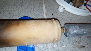 ЭЛЕКТРИЧЕСКИЙ ВОДОНАГРЕВАТЕЛЬ ATLANTIC VERTIGO STEATITE 100 (80 литров) Замена магниевых анодов