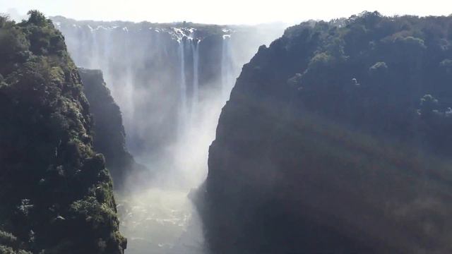 Victoria Falls Zambia side смотреть онлайн