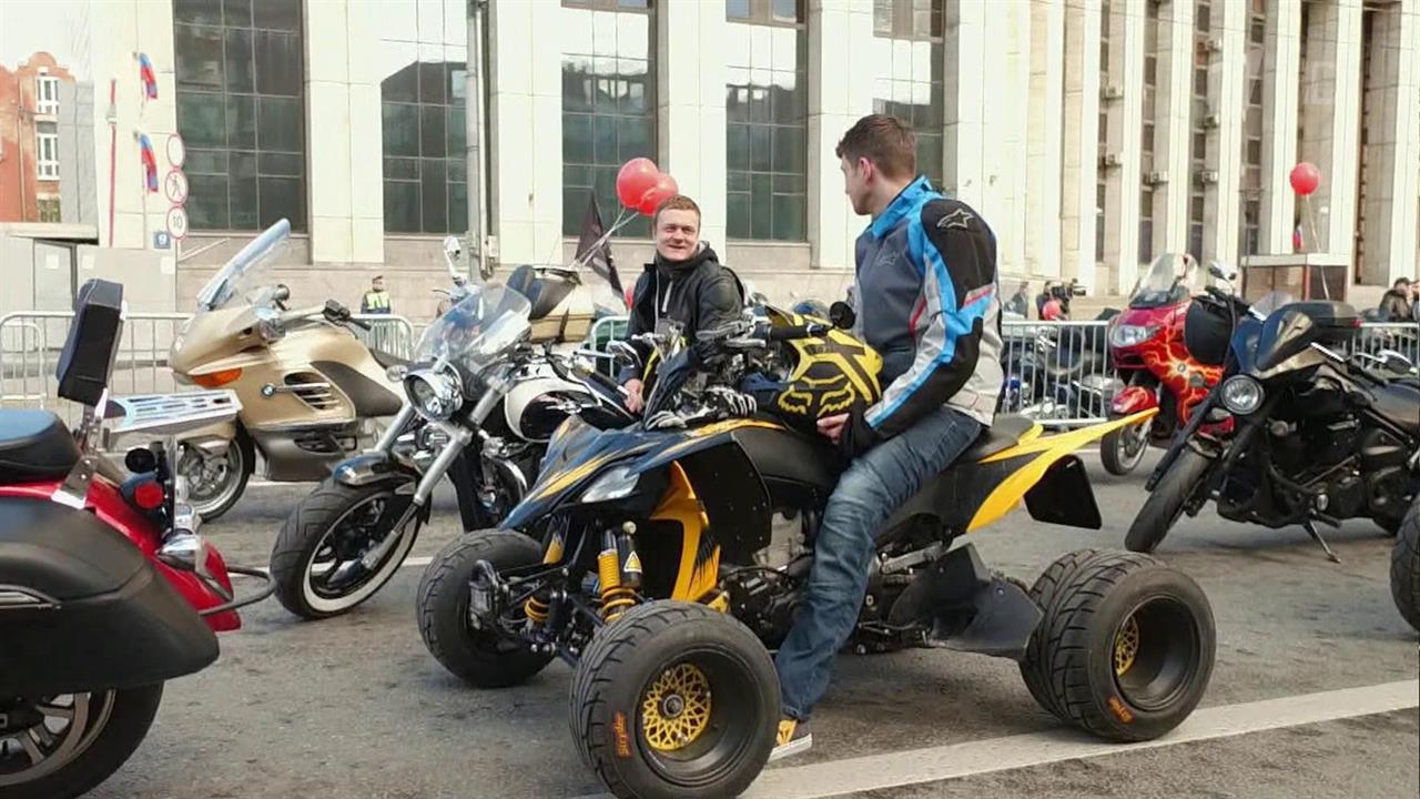 Третий год подряд в Москве проходит грандиозный мотофестиваль