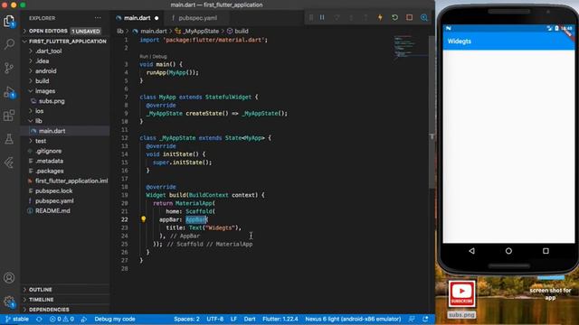 Assets in flutter смотреть онлайн