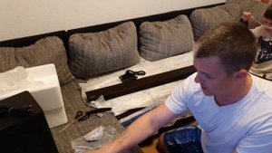 Распаковка Соундбара и Новый телевизор 65 дюймов.