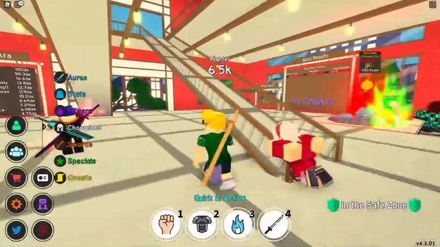 Прокачка друга в Anime Fighting Simulator (Roblox) смотреть онлайн