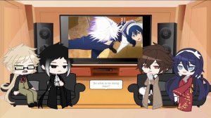 BSD react to Atsushi as Satoru Gojo 1/2