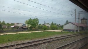 24.05.2023. Россия. Архангельская область. Железнодорожная станция Шалакуша + река Моша