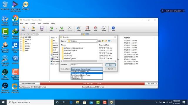 Convert any file into ISO, 7z, data, bin смотреть онлайн