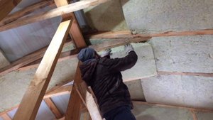 Утепление мансарды,часть 2!Каркасный дом своими руками