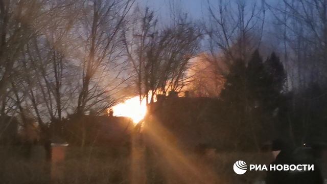 Пожар в доме "мытищинского стрелка"