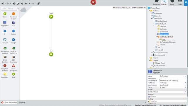 OutPower Tutorial - Traditional Web Apps vs Reactive Web Apps (OutSystems)