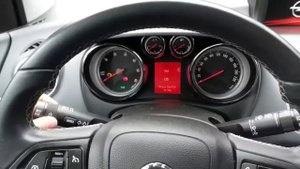 Opel Meriva B  how to change mph to kmh