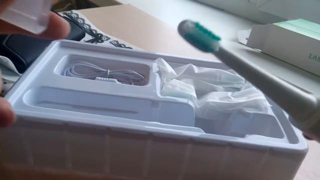 Покупки с Алиэкспресс / Электрическая зубная щетка / Кошелек/ Силиконовый коврик для маникюра смотреть онлайн