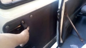 Результат регулировки сдвижной двери. Газель