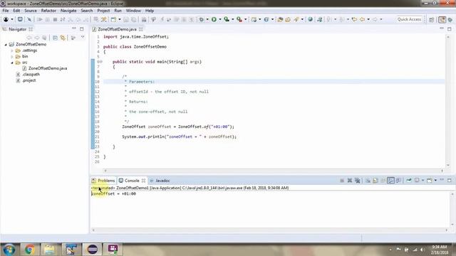 How to use of method of ZoneOffset Class? | Java 8 Date and Time