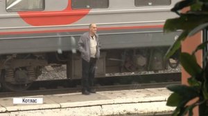 Встреча пассажиров с начальством Северной Железной дороги