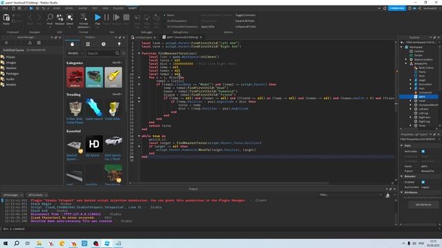 Гайд КАК СДЕЛАТЬ КИЛЛЕРА В РОБЛОКС СТУДИО смотреть онлайн