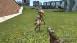 Новый солдат Альянса нпс периода между HL A и HL2. Garrys mod в steam .VJ Half Life Alyx SNPCs