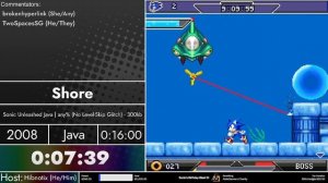 Sonic Unleashed (Java) - Any% (No Level Skip Glitch) by @shore7154 | Sonic's Birthday Blast '23