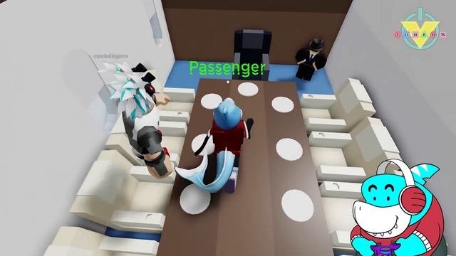 MONSTERS ON A PLANE IN ROBLOX! Let's Play ROBLOX AIRPLANE 2 with Ryan's Daddy & Big Gil смотреть онлайн