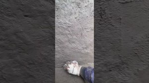 #артбетон  . готовим стены под камень