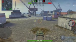 ПАСХАЛКА 15.на карте порт (В TANKS Blitz)