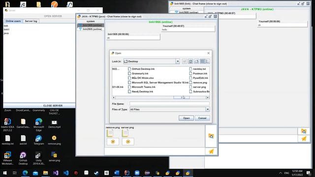 Đồ án chat Java (TCP socket) - HCMUS смотреть онлайн