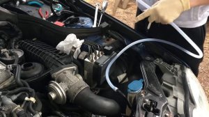 Слив масла гур на clk w209